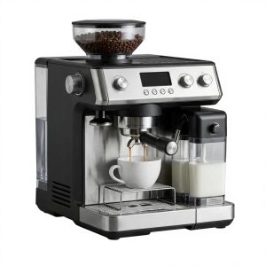 3-in-1 commercial espresso machine with grinder LN-CM5710 for cafe and office